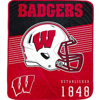 Wisconsin Badgers Throw Blanket