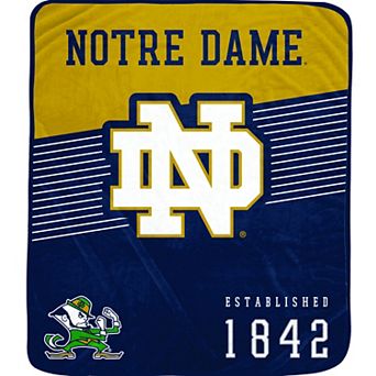 Notre Dame Fighting Irish Throw Blanket