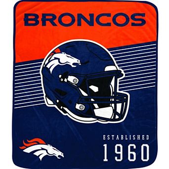 NFL Denver Broncos Throw Blanket