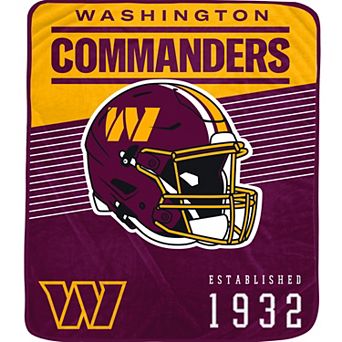 NFL Washington Commanders Throw Blanket