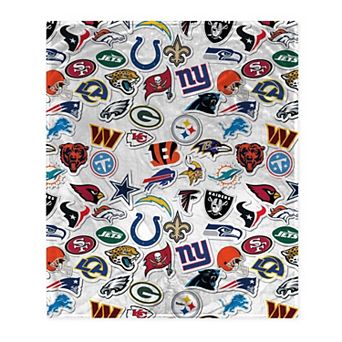 NFL Team Allover Throw Blanket