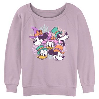 Juniors' Disney's Mickey Mouse and Friends Spooky Time Halloween Costumes Graphic Pullover