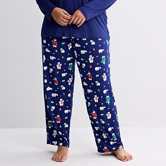 Plus Size Jammies For Your Families® Mix & Match Pajama Bottoms