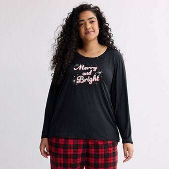 Plus Size Jammies For Your Families® Mix & Match Pajama Top
