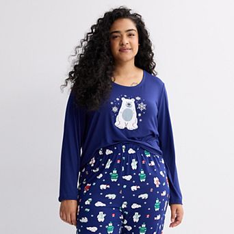 Plus Size Jammies For Your Families® Mix & Match Pajama Top