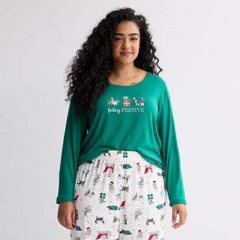 Plus Size Jammies For Your Families® Mix & Match Pajama Top