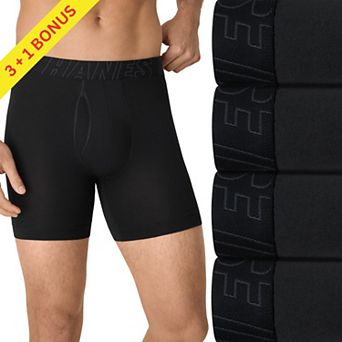 Men's Hanes® Ultimate® 3+1 Bonus Pack All Day Dry Boxer Briefs Underwear