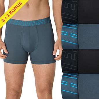 Men's Hanes® Ultimate® 3+1 Bonus Pack Rapid Dry Underwear