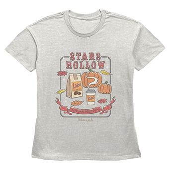 Women's Gilmore Girls Stars Hollow Autumn Festival Luke's Poster Graphic Tee