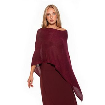 Women's ALEXIA ADMOR Ardis Boatneck Knit Draped Top