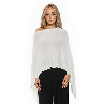 Women's ALEXIA ADMOR Ardis Boatneck Knit Draped Top