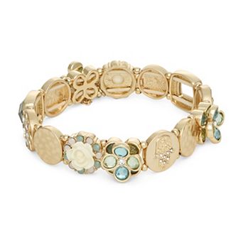 lonna & lilly Gold Tone Stretch Bracelet