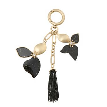 lonna & lilly Gold Tone Flower Chain Key Chain