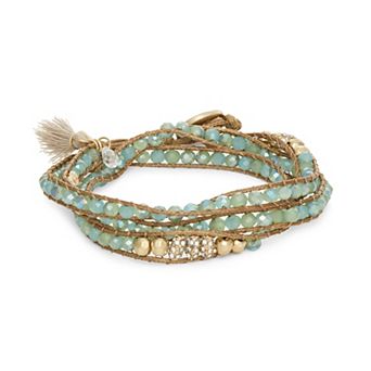 lonna & lilly Gold Tone Wrap Bracelet