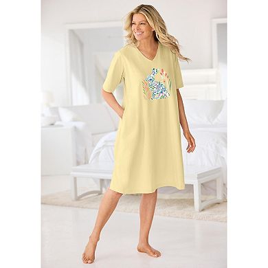 Only Necessities Plus Size Graphic Sleepshirt