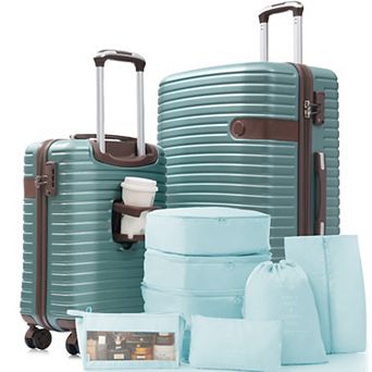 Hardshell Luggage Set with TSA Lock 360°Spinner Wheels Travel Suitcases Carry-On & Check-In