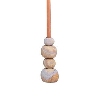 Rainbow Sandstone Taper Holder