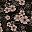 Black Beige Floral