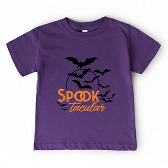 SpookTacular Glitter - Toddler Short Sleeve Graphic T-Shirt