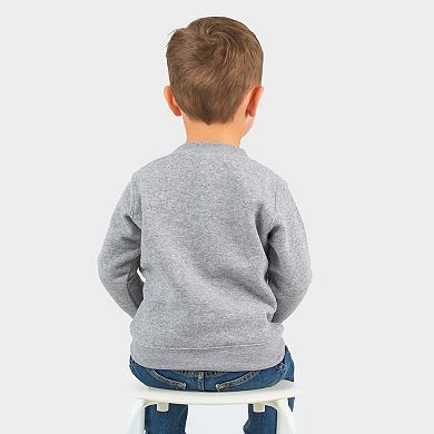 Game Day Outlined Distressed - Toddler Graphic Sweatshirt