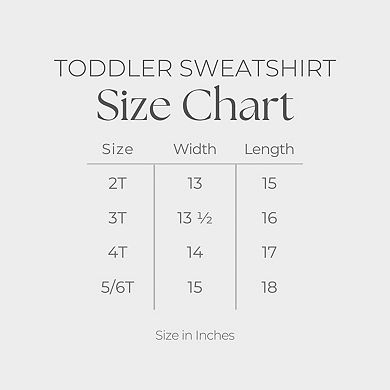 Game Day Outlined Distressed - Toddler Graphic Sweatshirt