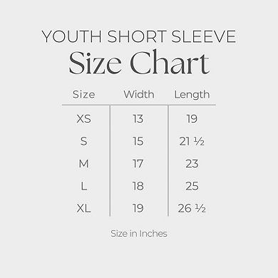 Floating Skeleton - Youth Short Sleeve Graphic T-Shirt