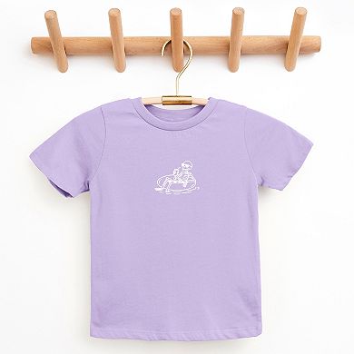 Floating Skeleton - Youth Short Sleeve Graphic T-Shirt