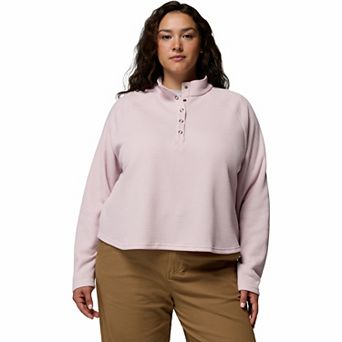 Plus Size Columbia Holly Hideaway™ Waffle Half Snap Pullover