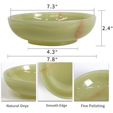 Marble Decorative Bowl Entryway Catchall Tray
