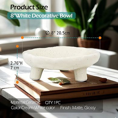 Three-legs Ceramic Decorative Bowl