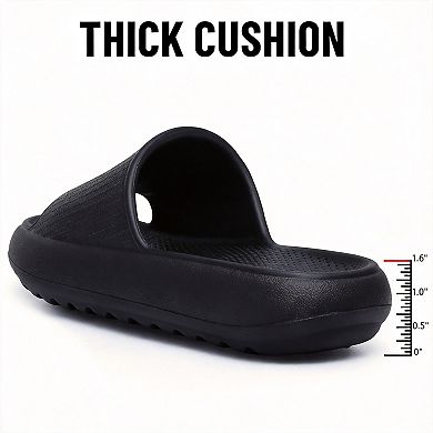 Cloud Slide Sandals Soft Summer Beach Slippers Low Arch Support
