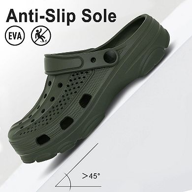 Garden Clogs Lightweight EVA Waterproof Slip-resistant Arch Support