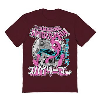 Men's Marvel The Amazing Spider-Man Kanji Swing Graphic Tee