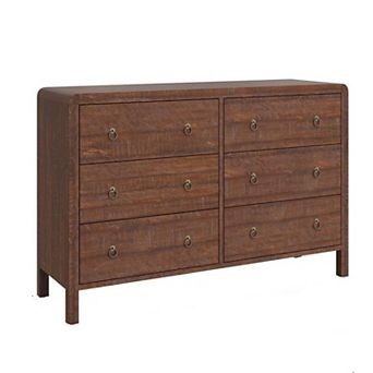 7 Drawer Dresser for Bedroom Wooden Chest of Dressers for Deep Drawers Modern Dressers Organizer