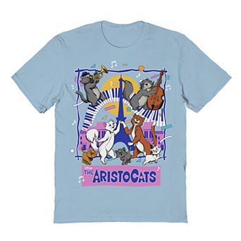 Men's Disney's The Aristocats Jazz Music Graphic Tee