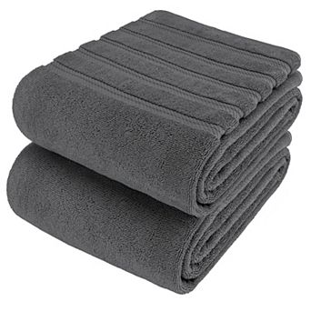 American Soft Linen 2 pc 100% Cotton Jumbo Towel Set