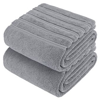 American Soft Linen 2 pc 100% Cotton Jumbo Towel Set