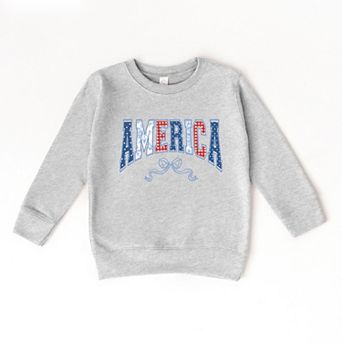 Coquette America Arched - Toddler Graphic Sweatshirt
