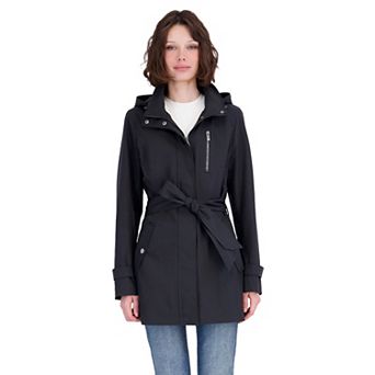 Women's Nautica Belted Rain Jacket