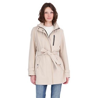 Women's Nautica Belted Rain Jacket