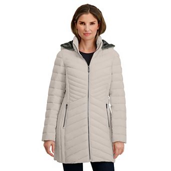 Women's Nautica Stretch Puffer Coat