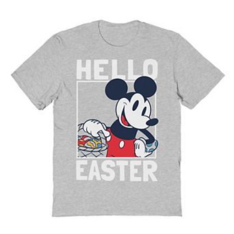 Men's Disney's Mickey Mouse Hello Easter Graphic Tee