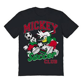 Men's Disney's Mickey Mouse & Friends Soccer Club Graphic Tee
