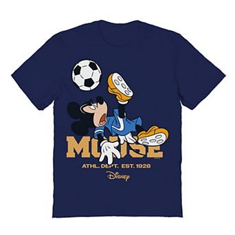 Men's Disney's Mickey Mouse Soccer Graphic Tee