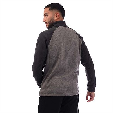 Trespass Mens Contrast Sleeves Fleece Jacket