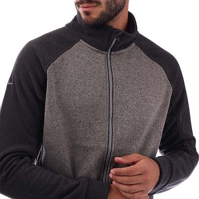 Trespass Mens Contrast Sleeves Fleece Jacket