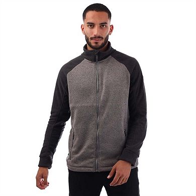 Trespass Mens Contrast Sleeves Fleece Jacket