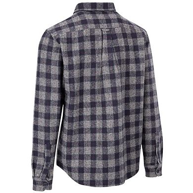 Trespass Mens Portlaw Checked Long-Sleeved Shirt