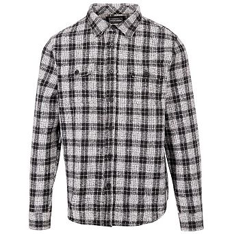 Trespass Mens Portlaw Checked Long-Sleeved Shirt