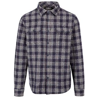 Trespass Mens Portlaw Checked Long-Sleeved Shirt